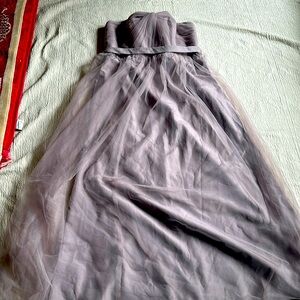 Strapless maxi dress. Worn once.